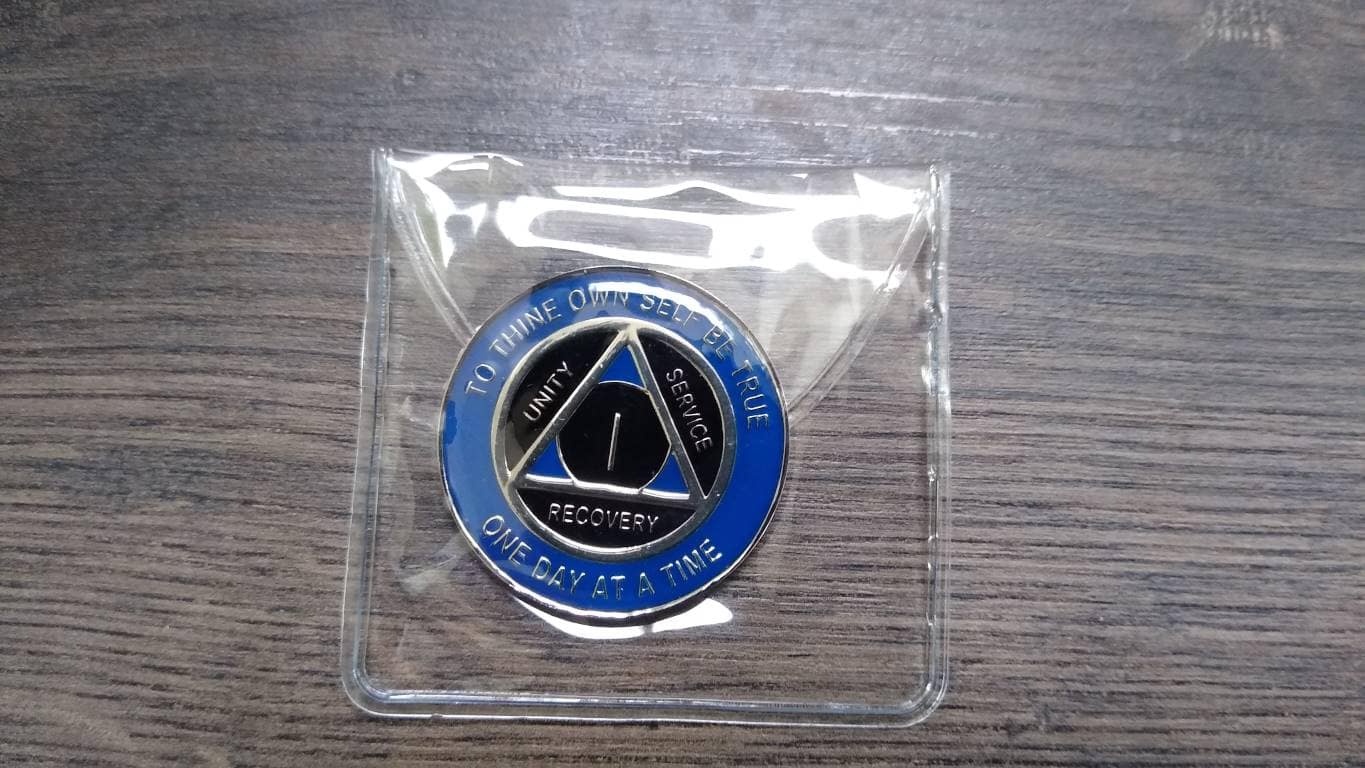 AA mønt 1 år, tri-plate