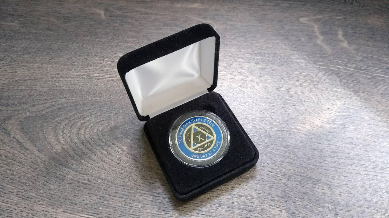 Delux gaveæske til AA mønt