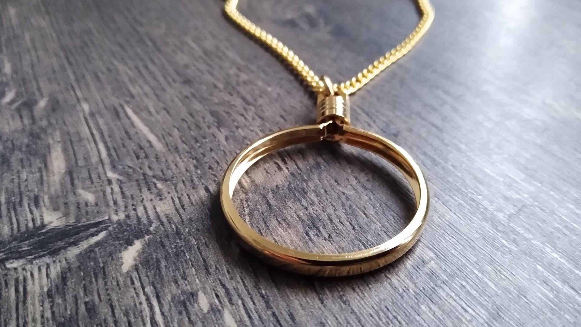 Halskæde guld- møntholder