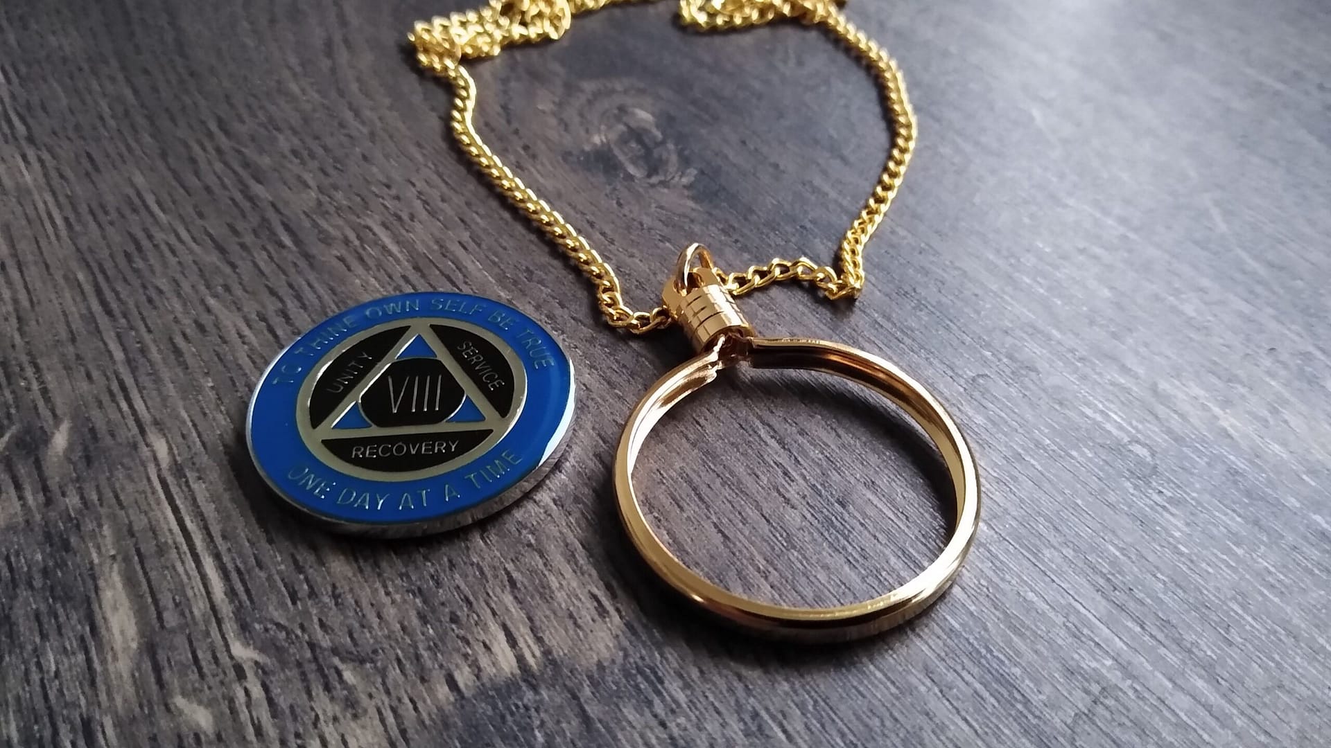 Halskæde guld- møntholder