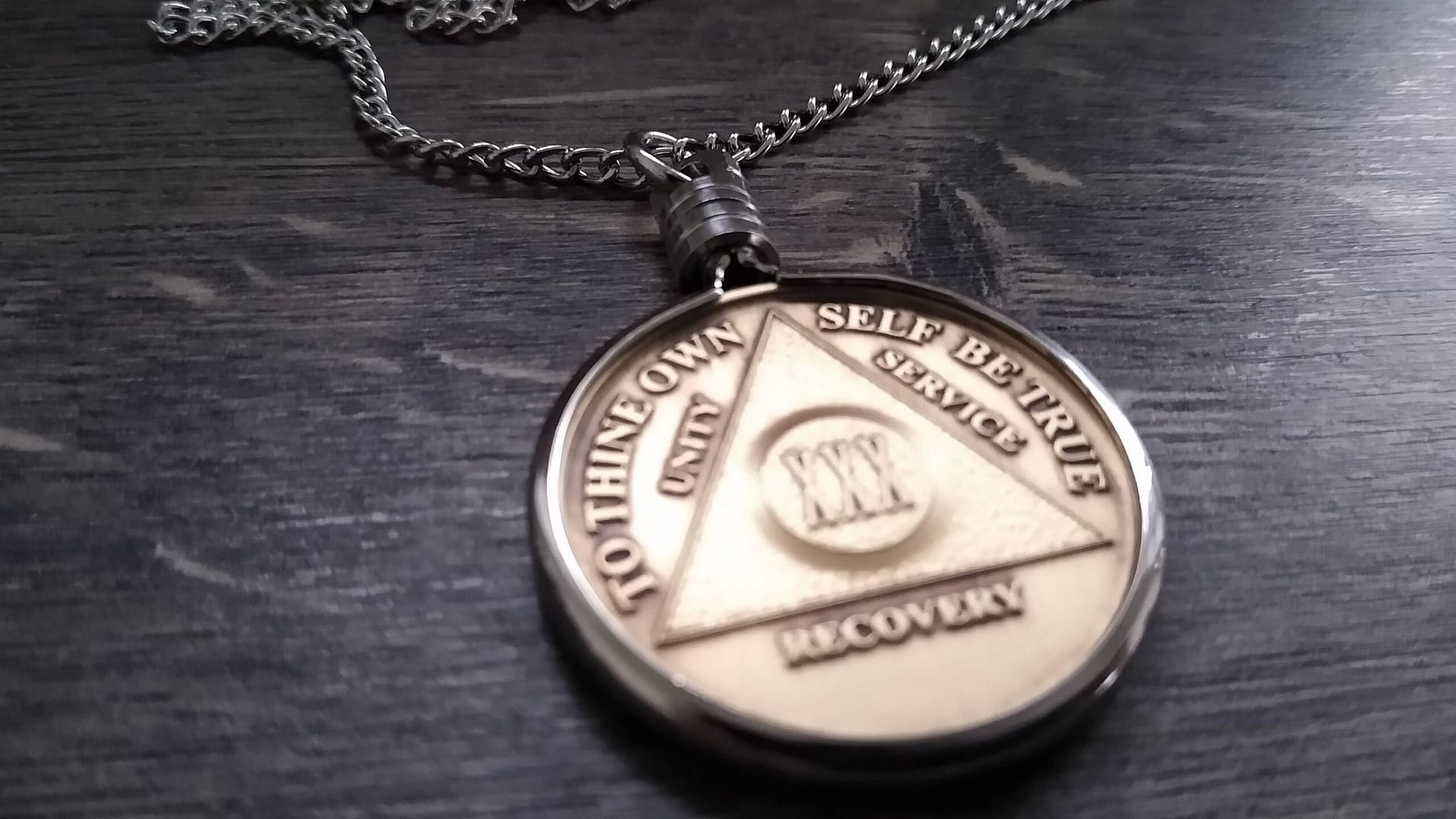 Halskæde sølv – møntholder