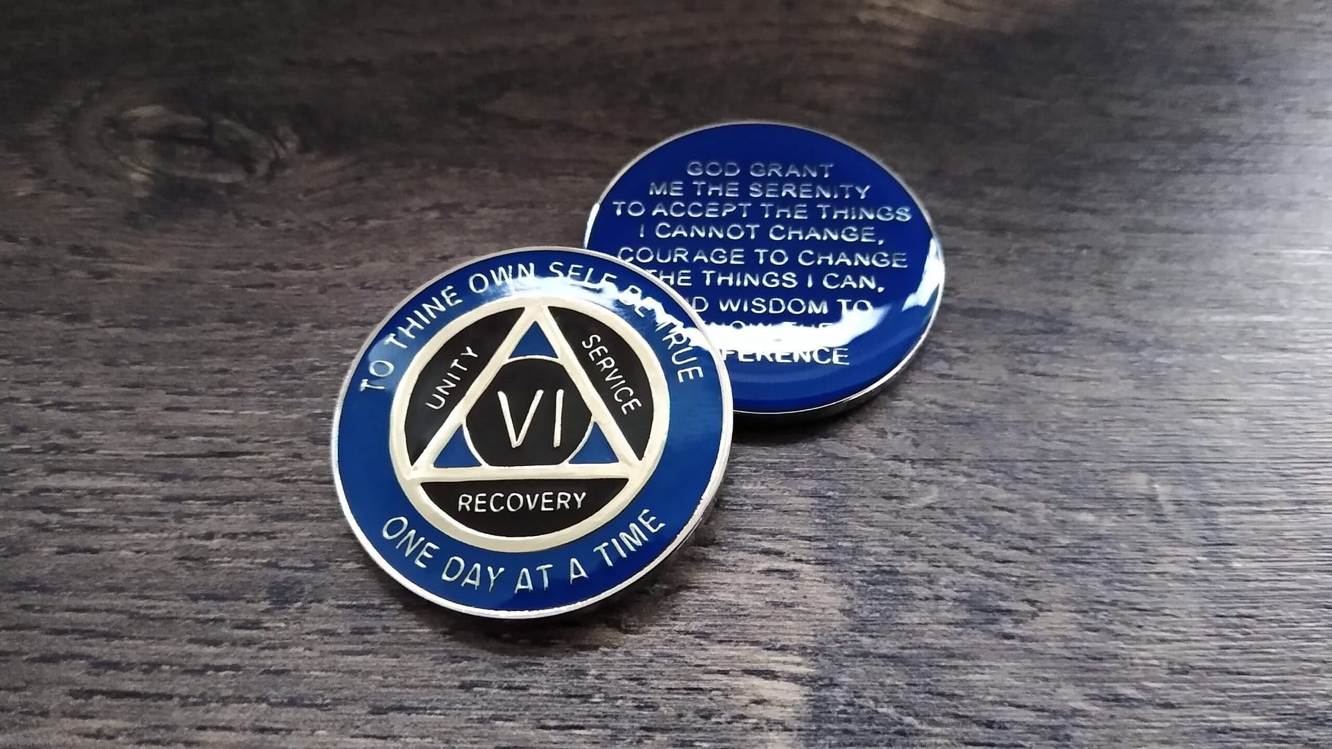 AA mønt 6 år, tri-plate