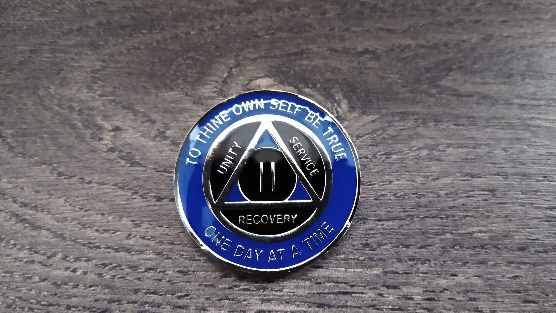 AA mønt 2 år, tri-plate