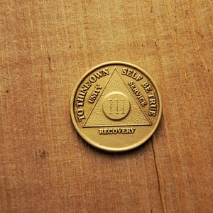 Bronze mønt 3 år