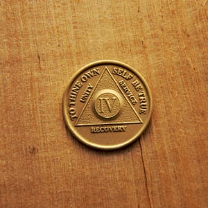 Bronze mønt 4 år