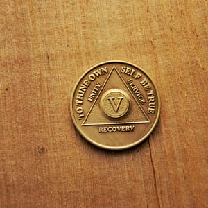 Bronze mønt 5 år