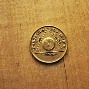 Bronze mønt 6 år