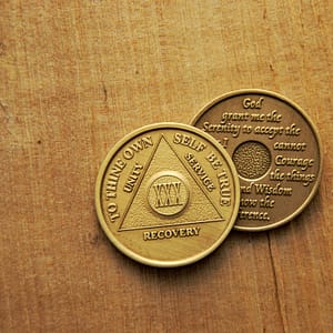 AA bronze 24 timers mønt