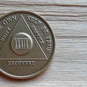 Bronze mønt 39 år