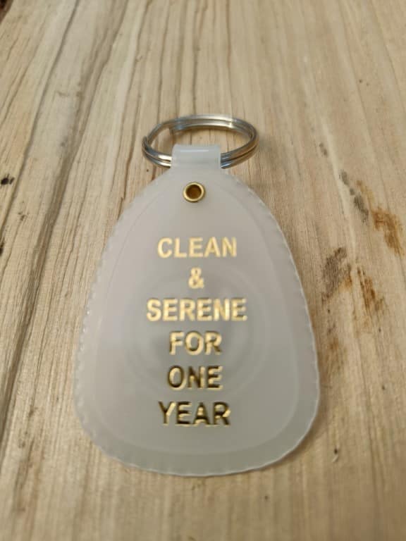 NA nøglering – 1 år