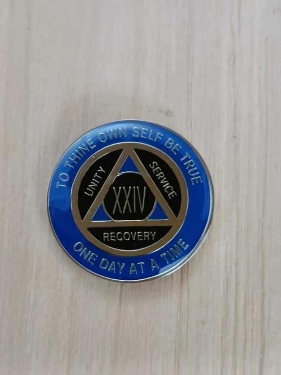 AA mønt 24 år, tri-plate