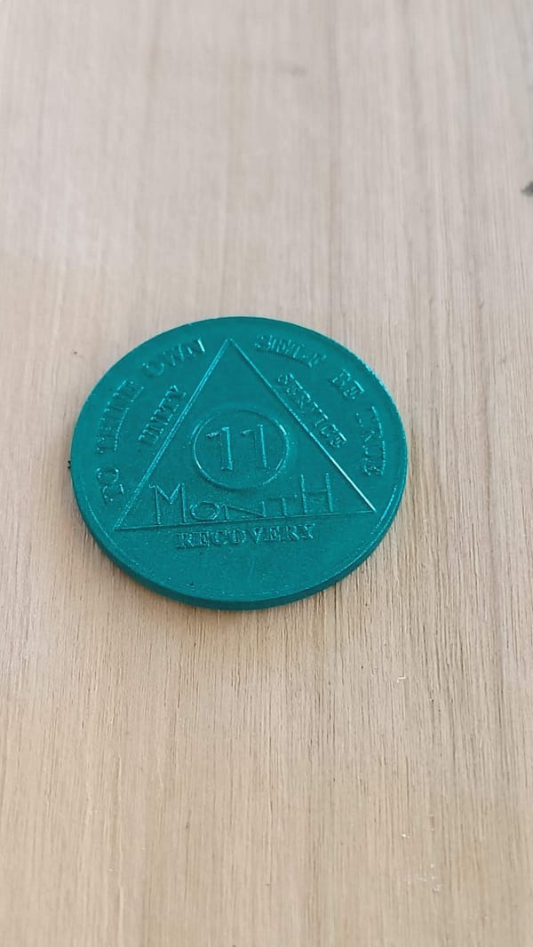Alu mønt 11 måned