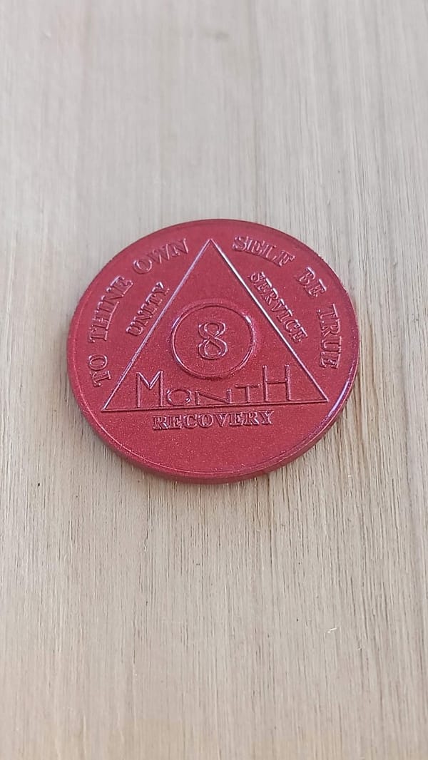 Alu mønt 8 måneder