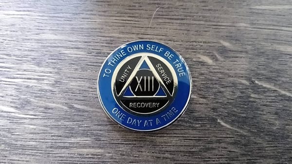 AA mønt 13 år, tri-plate