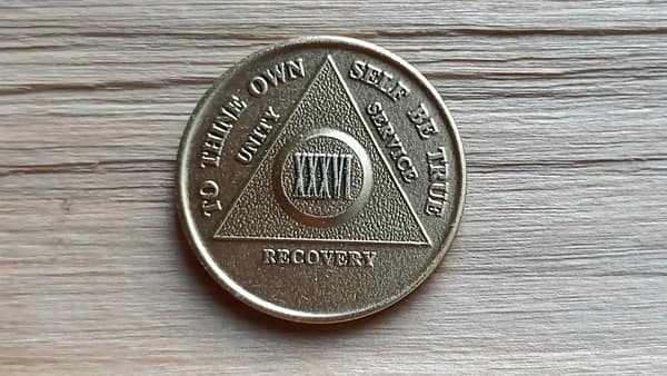 Bronze mønt 36 år