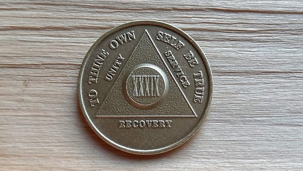 Bronze mønt 39 år