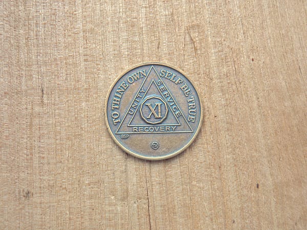 Bronze mønt 11 år