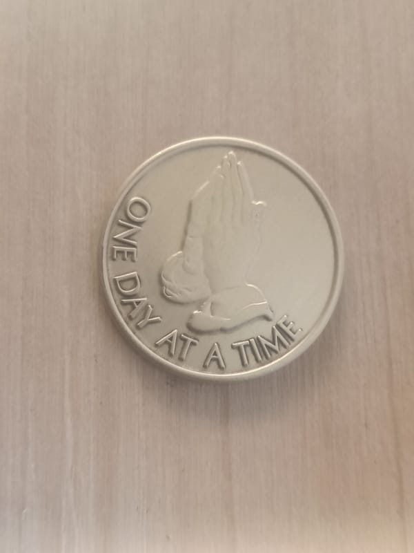 Bronze mønt (Praying hands)