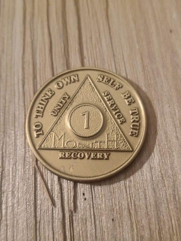 Bronze 1 måneds mønt