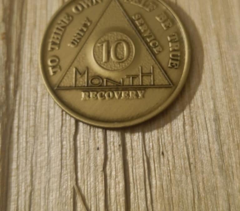 Bronze 10 måneders mønt