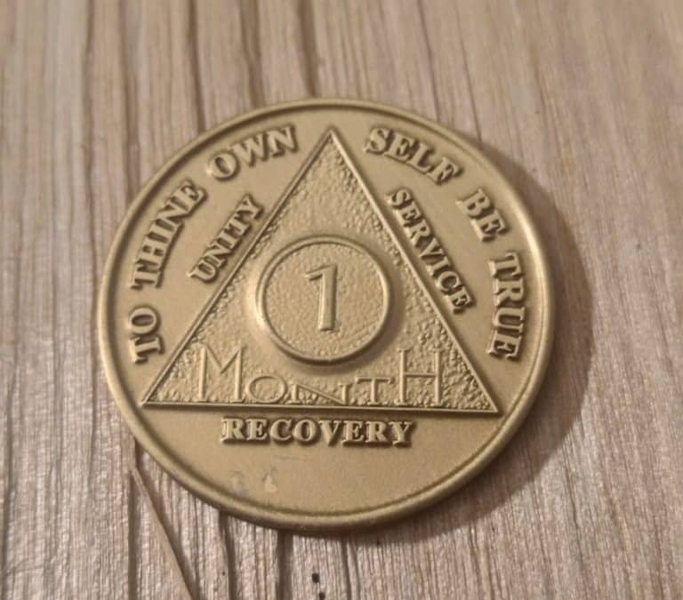 Bronze 1 måneds mønt