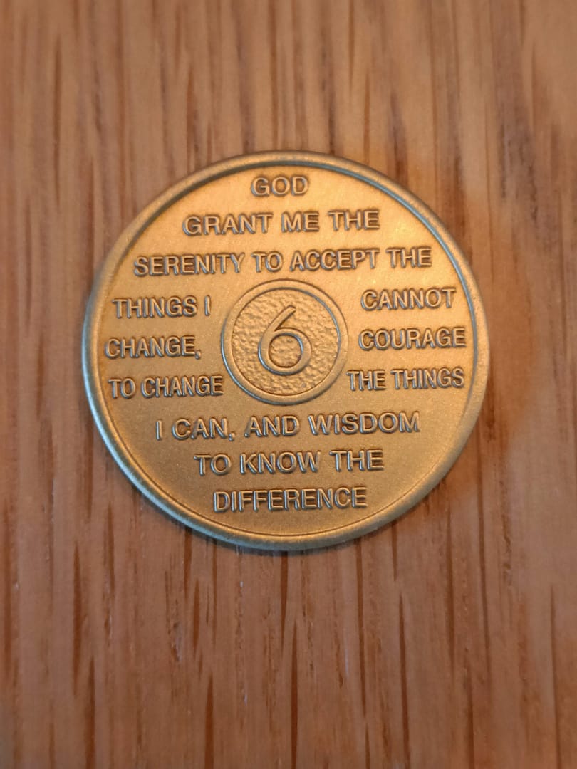 Alanon mønt 6 måned