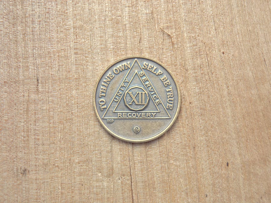 Bronze mønt 12 år