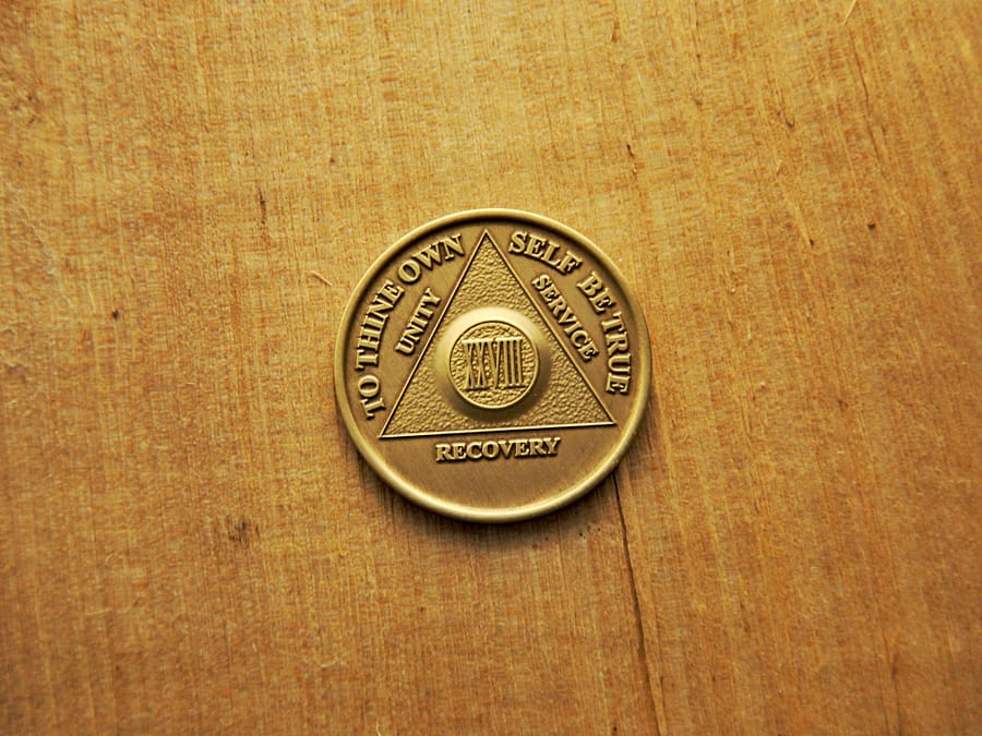 Bronze mønt 28 år