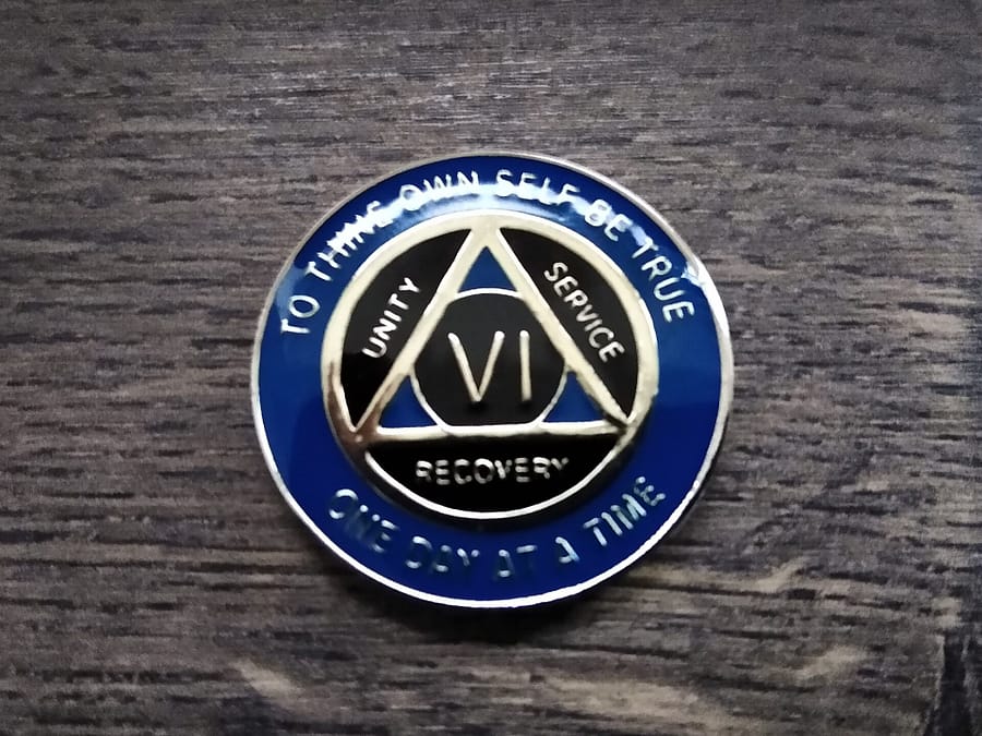 AA mønt 6 år, tri-plate